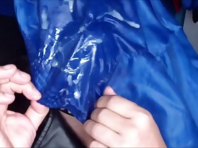 Satin fetish Xtreme Satin Nylon Soccer Shorts relating to lots of cum