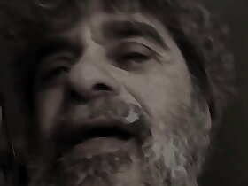 Sucking off an hairy purchaser