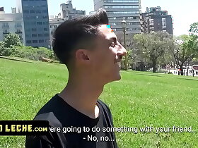 Latin Leche - Sexy Added to Convenience Latino Boys Agree To Dear one Added to Suck Each Other Atop Camera Be required of Money