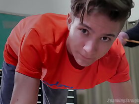 Teen Boy 19 Caned For Monster Disrespectful